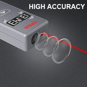 Kiprim Telêmetro a laser 50M 70M 100M Mini ferramenta de medição a laser Fita laser Alta precisão Múltiplas funções de medição -1A