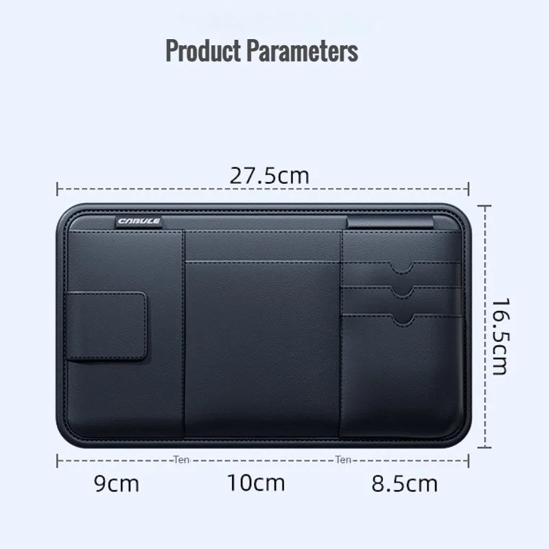 Organizador de bolsos Bolsa para guardar documentos no interior do automóvel - 1A