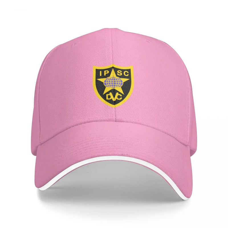 IPSC round USPSA IPSC GUNUKPSA 3GUNS tshirt Boné de basebol Vintage Horse Hat Hip Hop Caps For Men Women's-1A