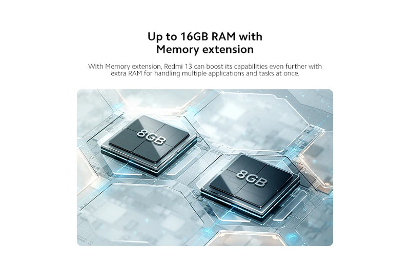 Versão Global Xiaomi Redmi 13 Smartphone 108MP câmera super nítida MediaTek Helio G91 33W carregamento rápido 5030mAh bateria-1A