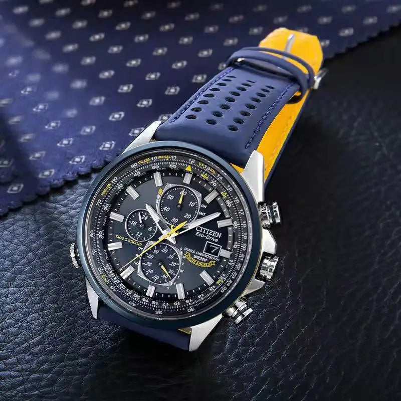 CITIZEN Relógios Masculinos Luxo Quartzo Calendário À Prova D'Água - 1A
