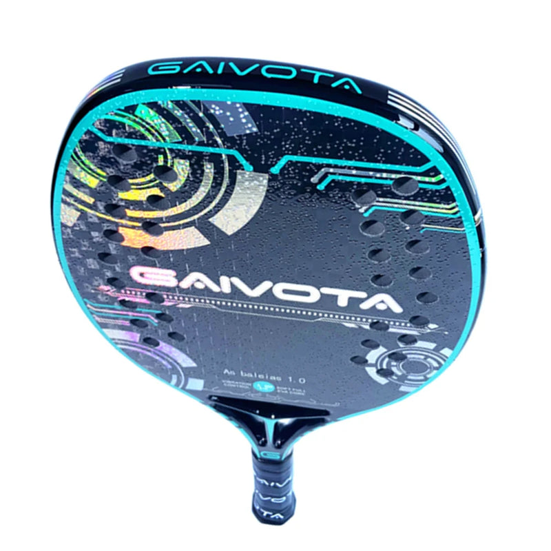 Raquete de tênis de praia GAIVOTA 12K superfície áspera + mochila-1A
