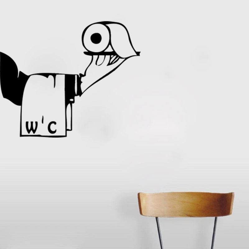 Adesivo de Parede Banheiros e WC Bab6
