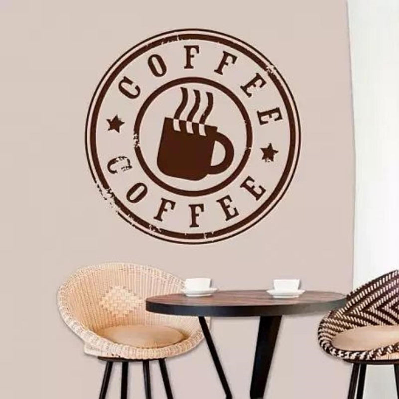 Adesivo de Parede Café Cf79